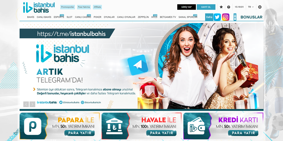 İstanbulbahis casino sitesi giriş adresi